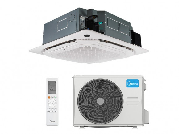 Кассетная сплит-система Midea MCD1-24HRFNX(GA)-B/MOX430U-24HFN8-Q(GA) Кассетная сплит-система Midea MCD1-24HRFNX(GA)-B/MOX430U-24HFN8-Q(GA)
