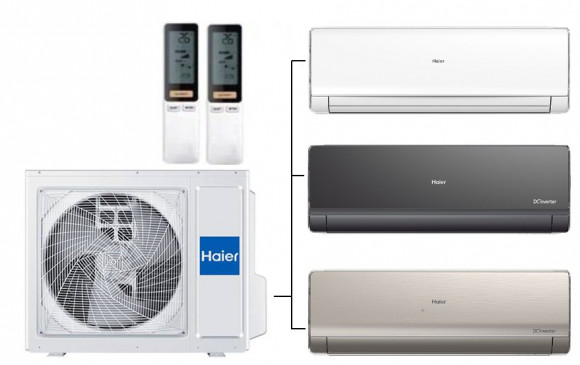 Мульти сплит-система на 3 комнаты 35+35+35 м2 Haier AS12NS6ERA-W+AS12NS6ERA-B+AS12NS6ERA-G/3U70S2SR5FA Lightera Super Match с Wi-Fi модулем ESP32 Мульти сплит-система на 3 комнаты 35+35+35 м2 Haier AS12NS6ERA-W+AS12NS6ERA-B+AS12NS6ERA-G/3U70S2SR5FA Lightera Super Match с Wi-Fi модулем ESP32